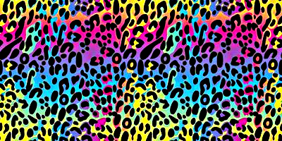 Neon Leopard Print TAT2ZIE