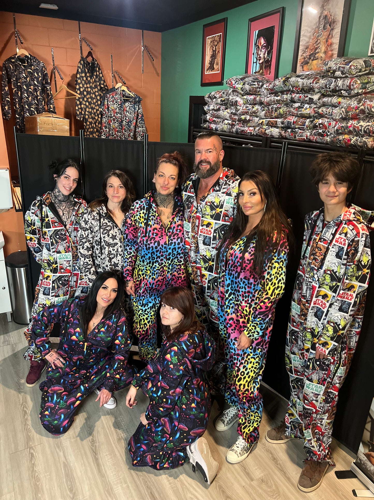 Neon Leopard Print TAT2ZIE